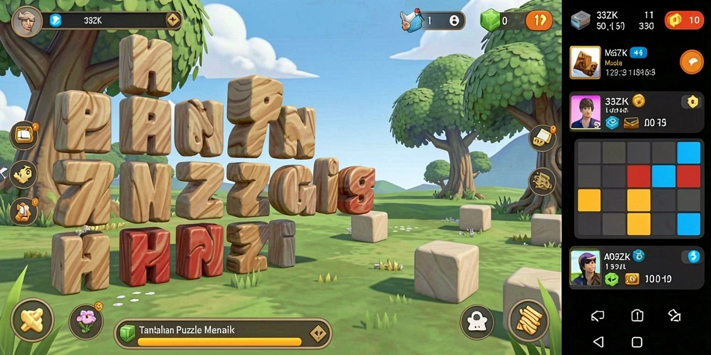 Tampilan gameplay seru dan menantang dari 33ZK.