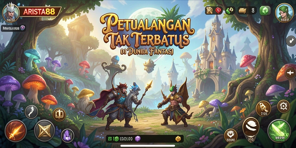 Pengalaman gameplay seru dalam ARISTA88 dengan tantangan menarik.