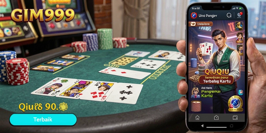 Tampilan gameplay GIM999 yang mengasyikkan dan penuh strategi QiuQiu.