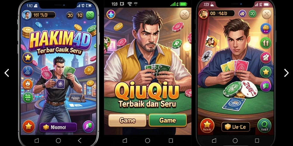 Tampilan gameplay seru dalam HAKIM4D yang menantang.