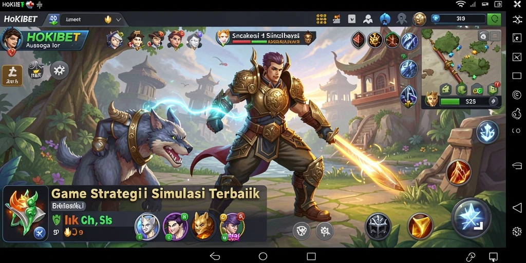 Tampilan gameplay HOKIBET yang mendebarkan dan penuh strategi.