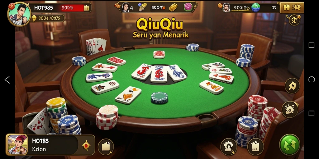 Tampilan gameplay HOT985 yang menarik dan interaktif.