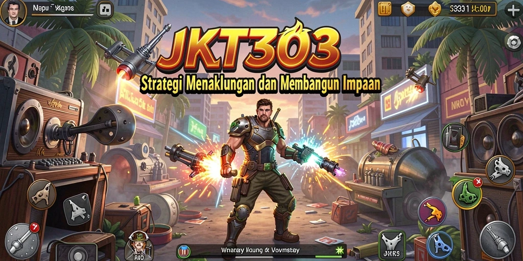 Tampilan gameplay mendalam JKT303 yang penuh strategi.