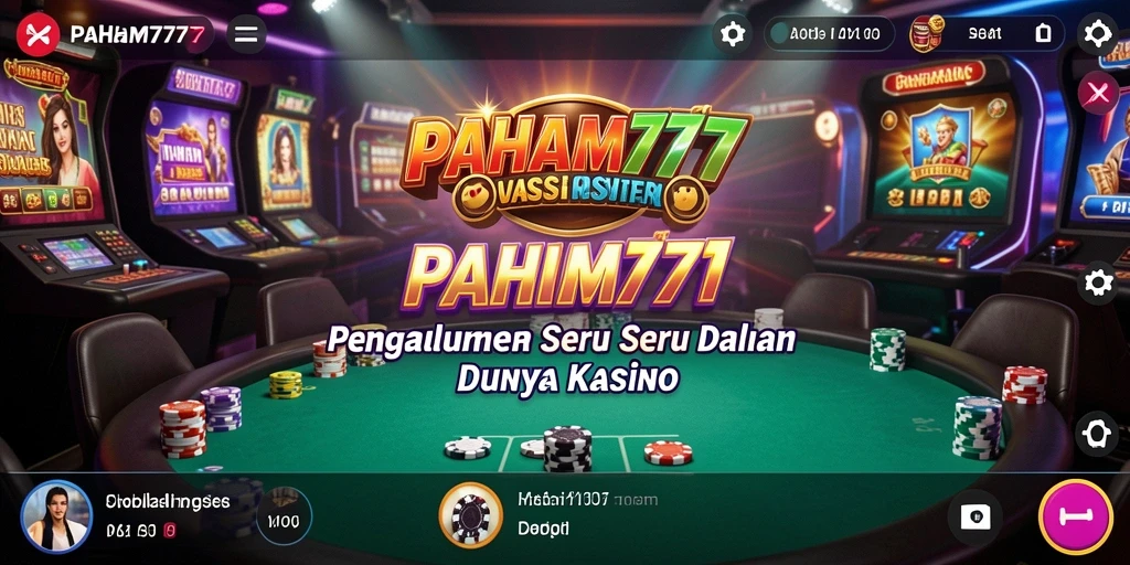 Tangkapan layar yang memperlihatkan gameplay menegangkan di PAHAM777.