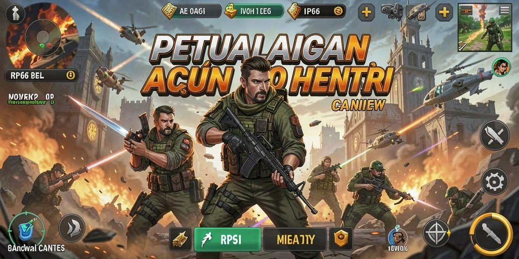 Tangkapan layar menunjukkan aksi mendebarkan dari gameplay RP66.