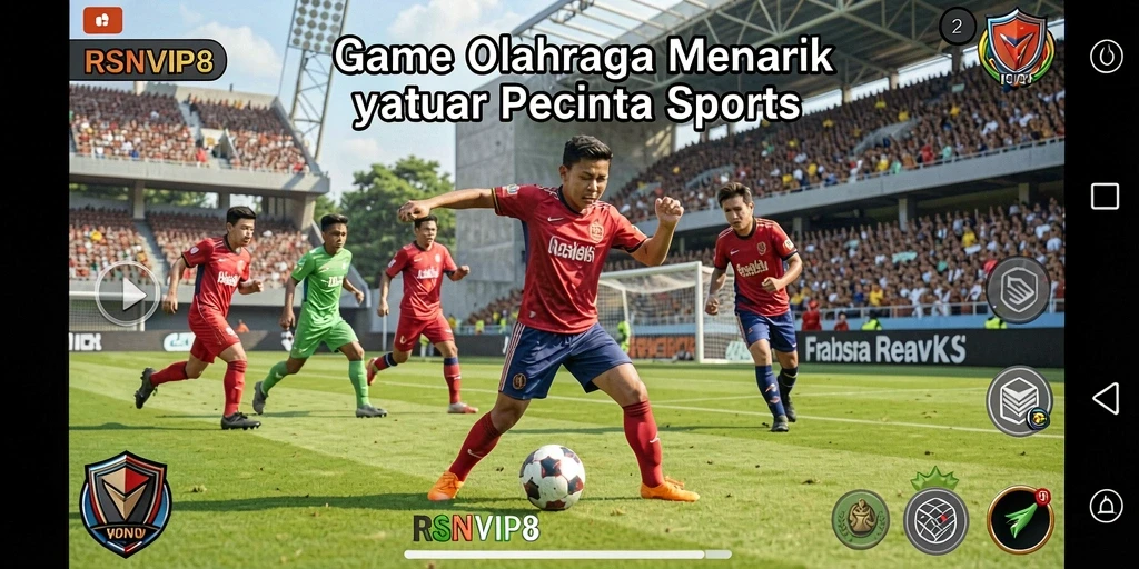 Gameplay RSNVIP8 menampilkan aksi olahraga yang mendebarkan dan grafis yang memukau.