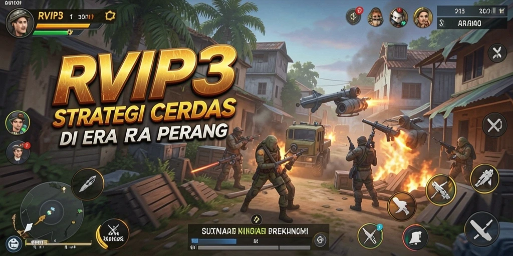Tampilan gameplay RVIP3 yang menegangkan dan strategis.