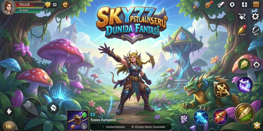 Menampilkan gameplay seru dan grafis menawan dari SKY77.